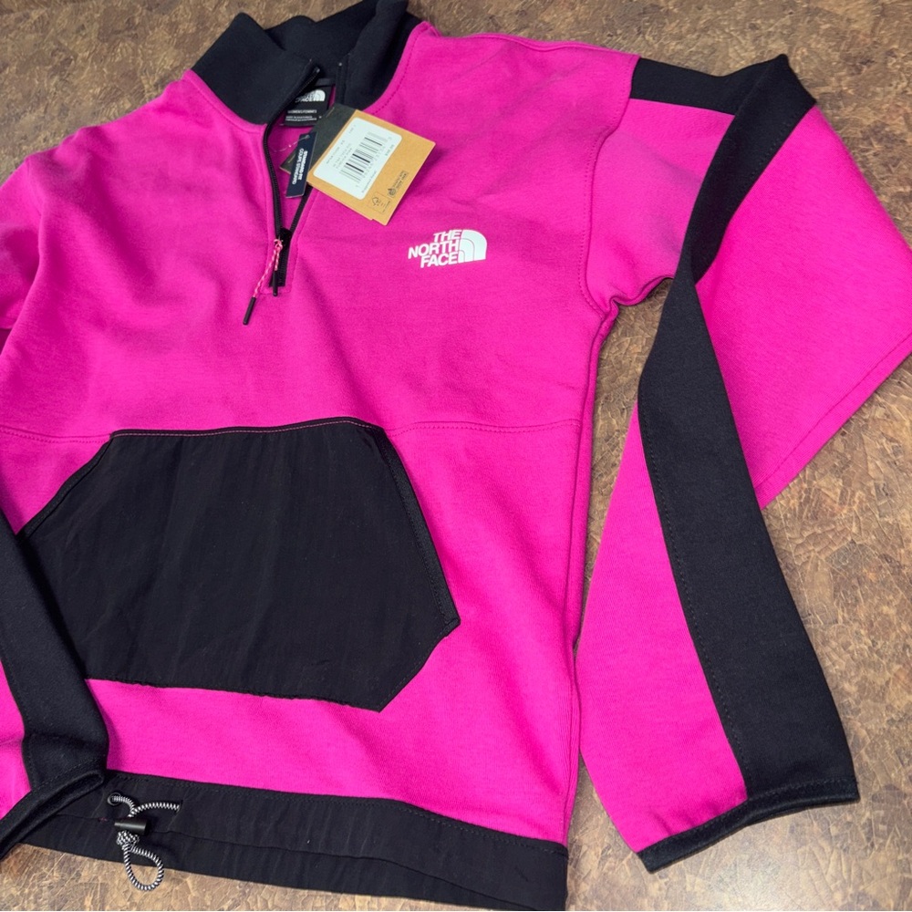 NWT The North Face TNF Tech Pro in hot fuchsia pink size XS - Picture 3 of 6